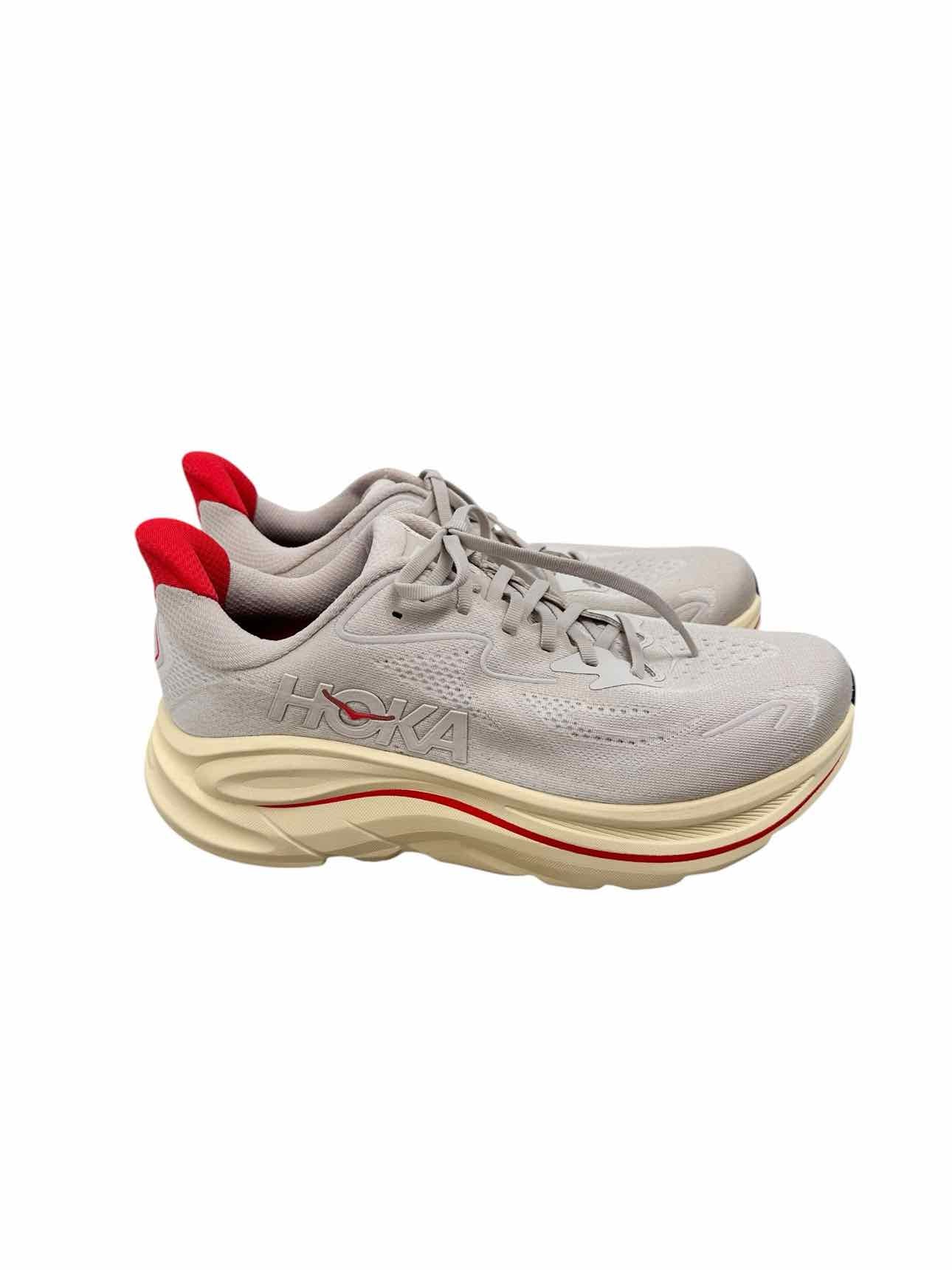 Hoka Lt. Gray C;lifton 10 Sneakers Shoe Size 10.5 **NEW**