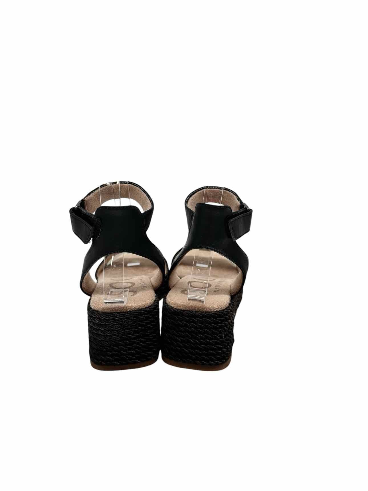 Naturalizers Black Gloria Sandals Shoe Size 6