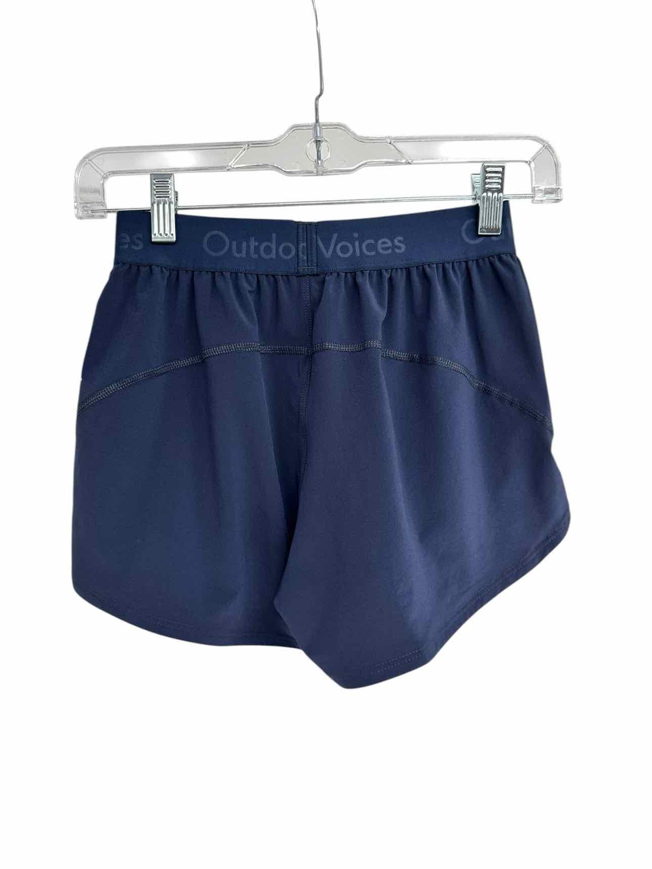 Outdoor Voices Navy Relay 3" Short Size XXS