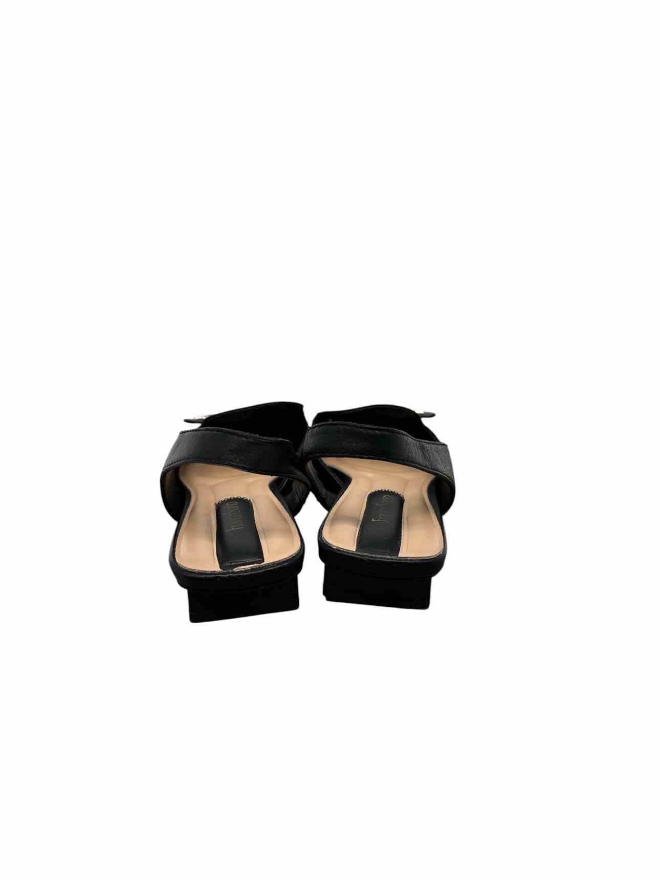 Franco Sorto Black Shoe Size 7.5 Slingbacks