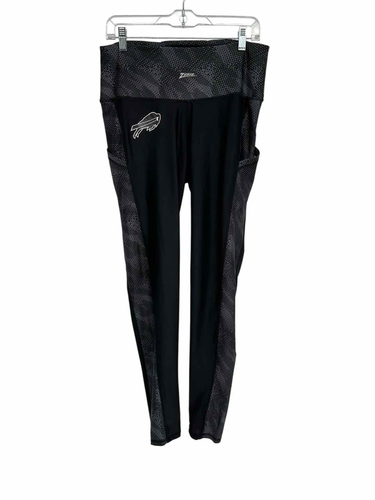 Zubaz Black Buffalo Bills Legging Size XL