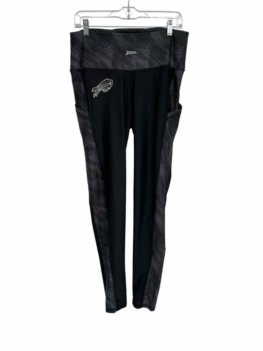 Zubaz Black Buffalo Bills Legging Size XL
