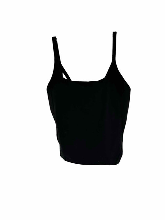 Lululemon Black Strappy Shelf Tank Size 2