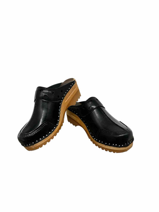 Troentorp Durer Clogs Black Shoe Size 6.5