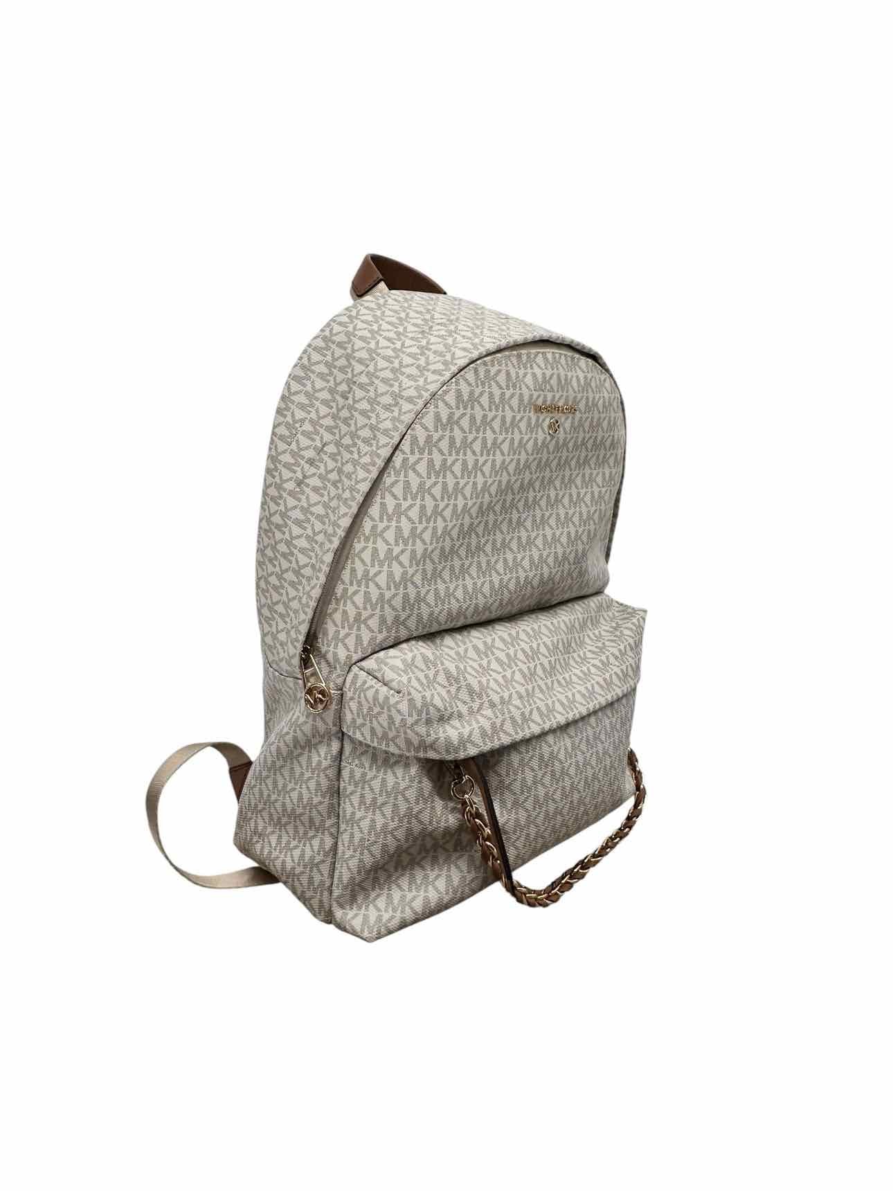 Michael Kors Off-White Slater Signature Backpack