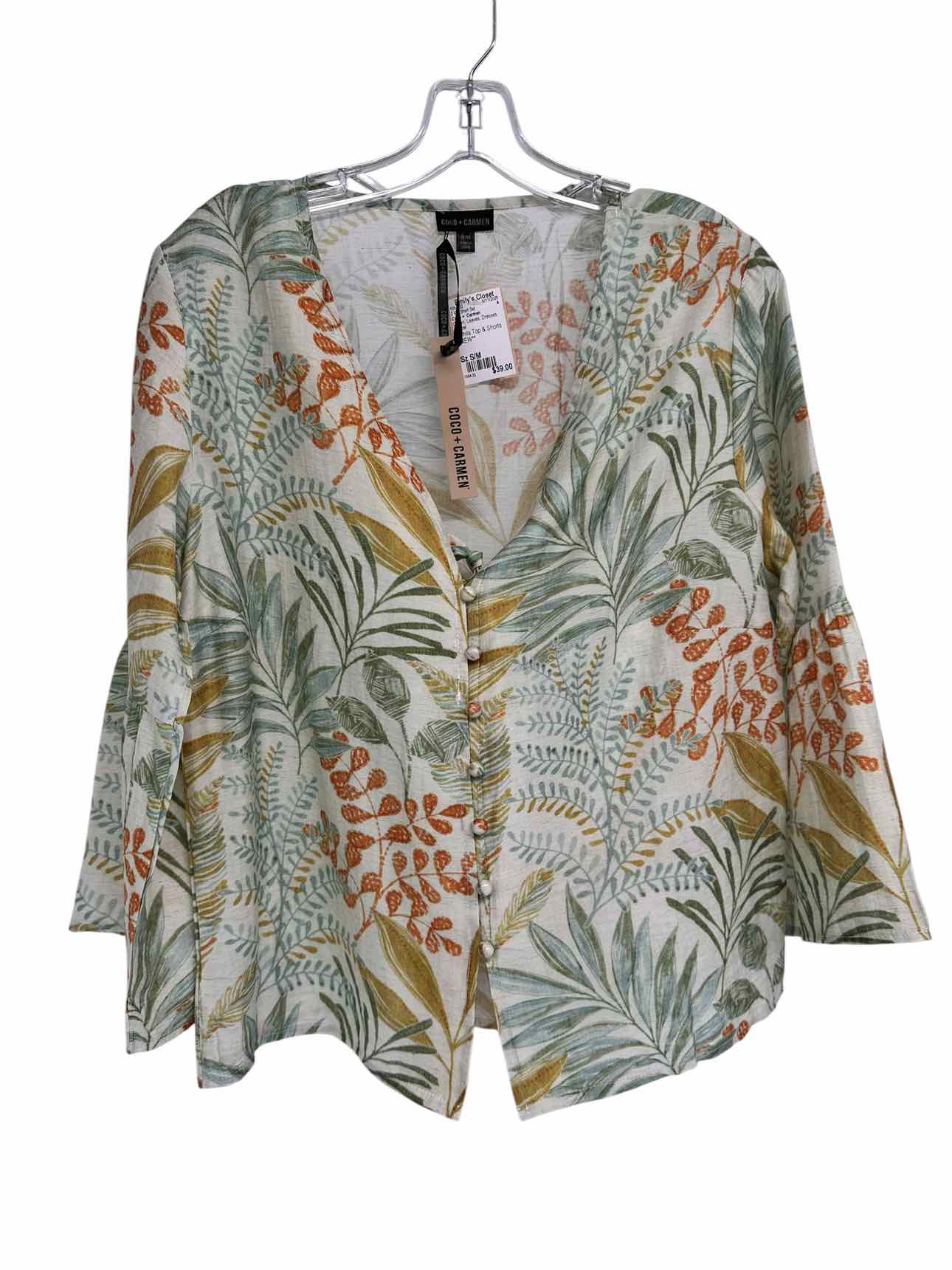 Coco +  Carmen Green Size S/M 2 PC Short Set **NEW**