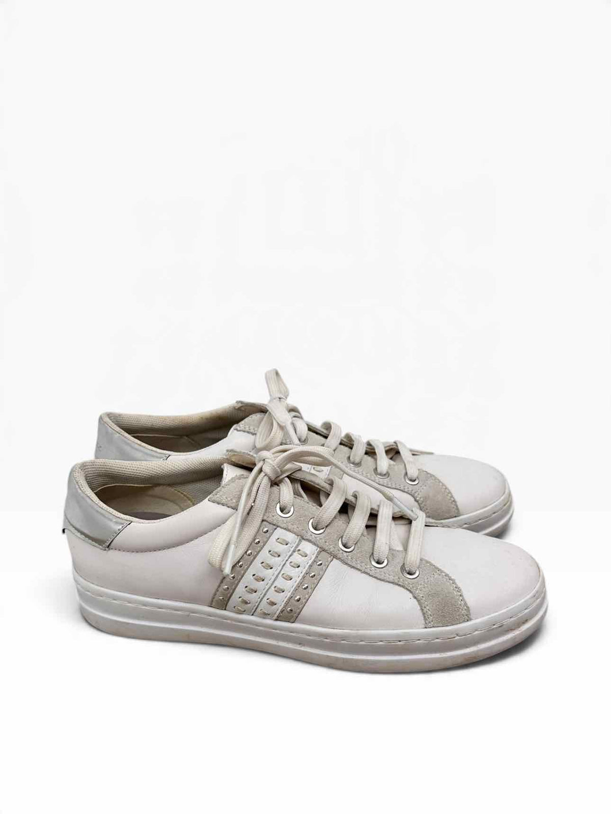 Goex D Pontoise White Shoe Size 8 Sneakers