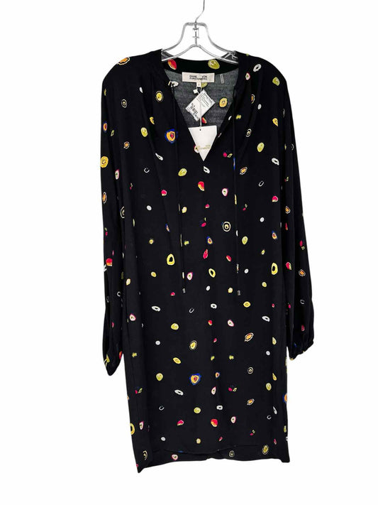 Diane Von Furstenberg Black Jessica Dress Size S **NEW**