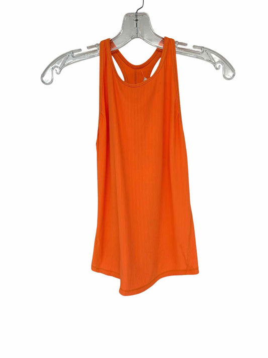 Lululemon Orange Base Pace Ribbed Tank Top Size 4