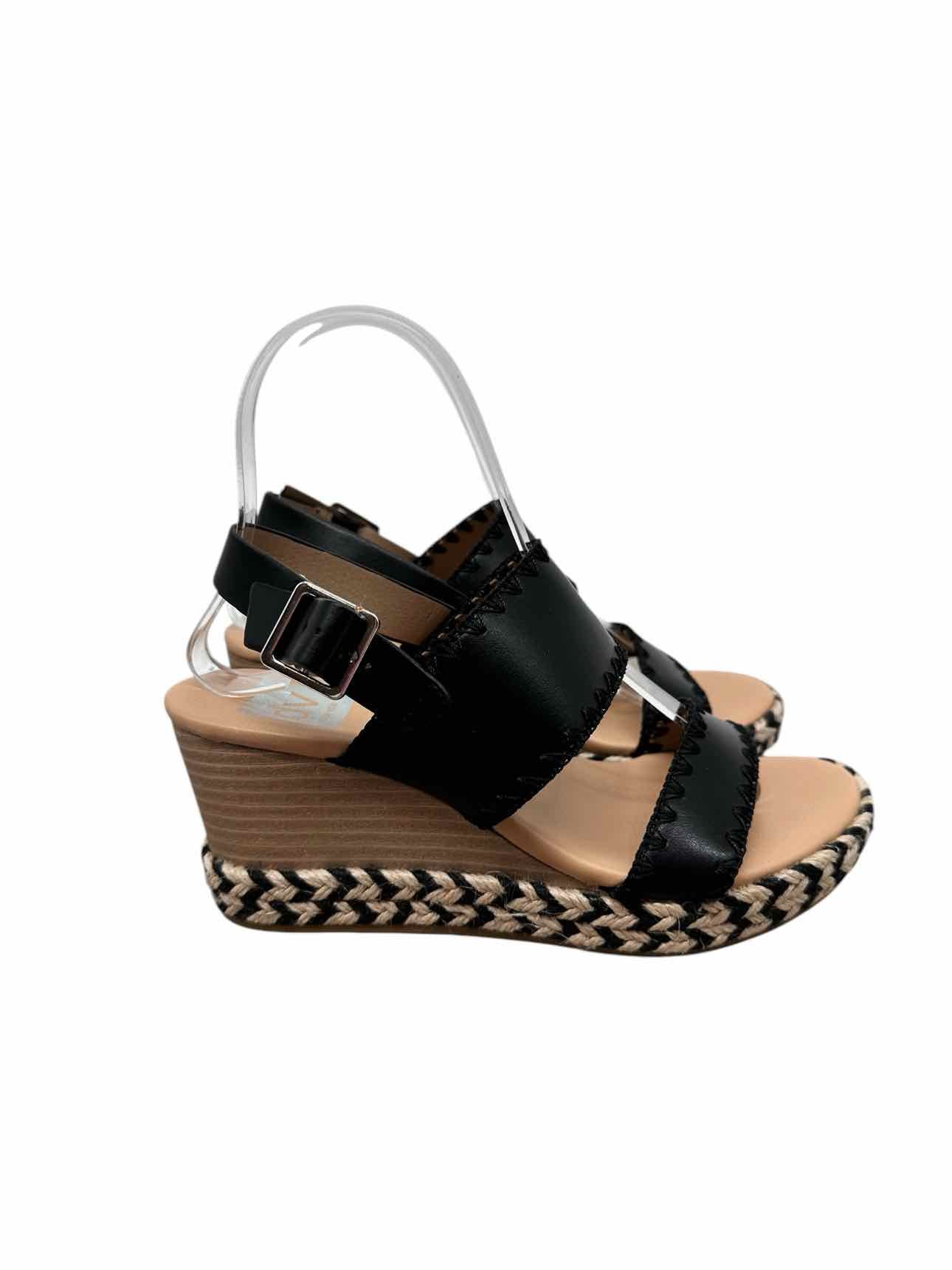 Dolce Vita Black Enchant Sandals Shoe Size 6 **NEW**