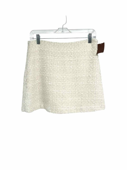 Abercrombie & Fitch Off-White Mini Skort Size M **NEW**