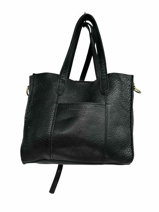Portland Leather Goods Black Leather Crossbody