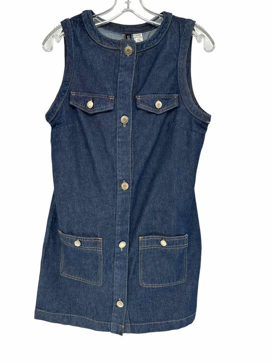 Divided Blue Sleeveless Dress Size S **NEW**