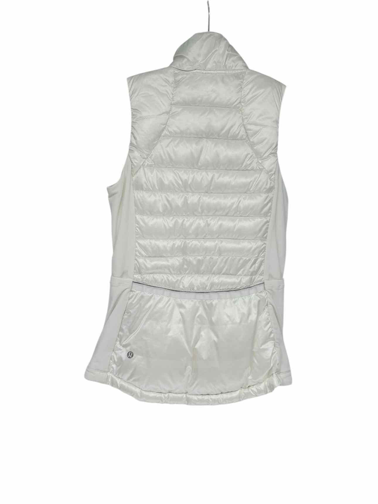 Lululemon Down For The Run Vest White Size 6