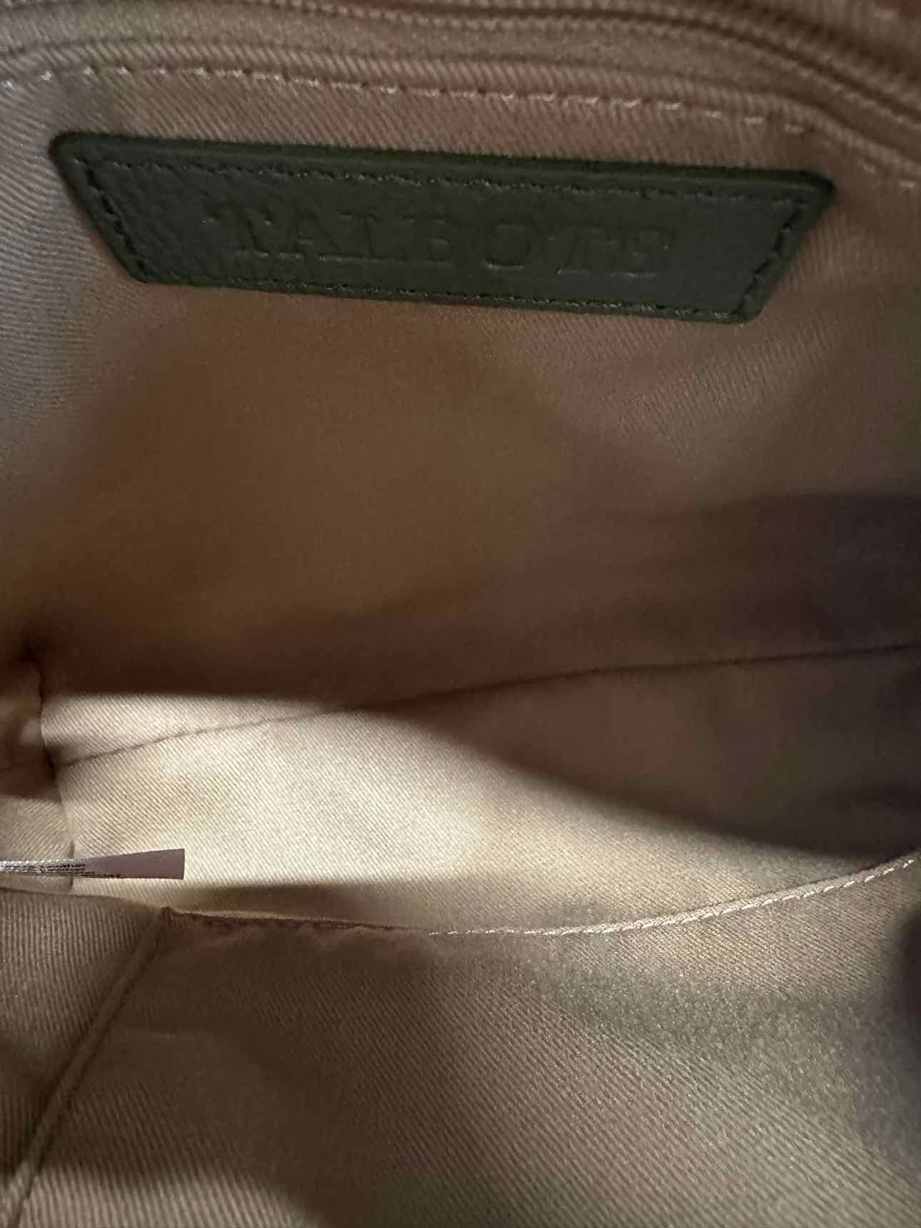 Talbots Olive Leather Crossbody