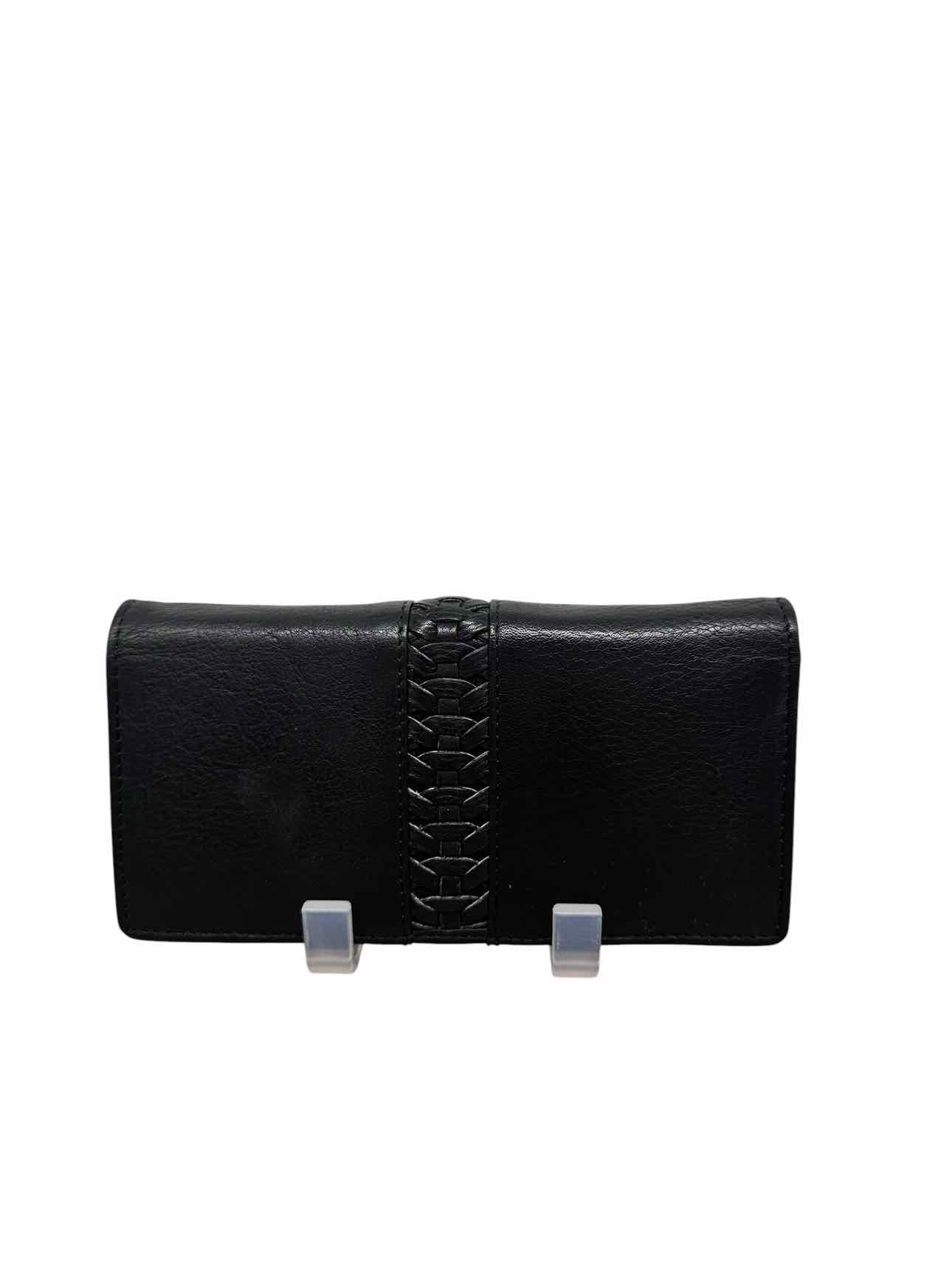 Ili New York Black RFID Flap Wallet