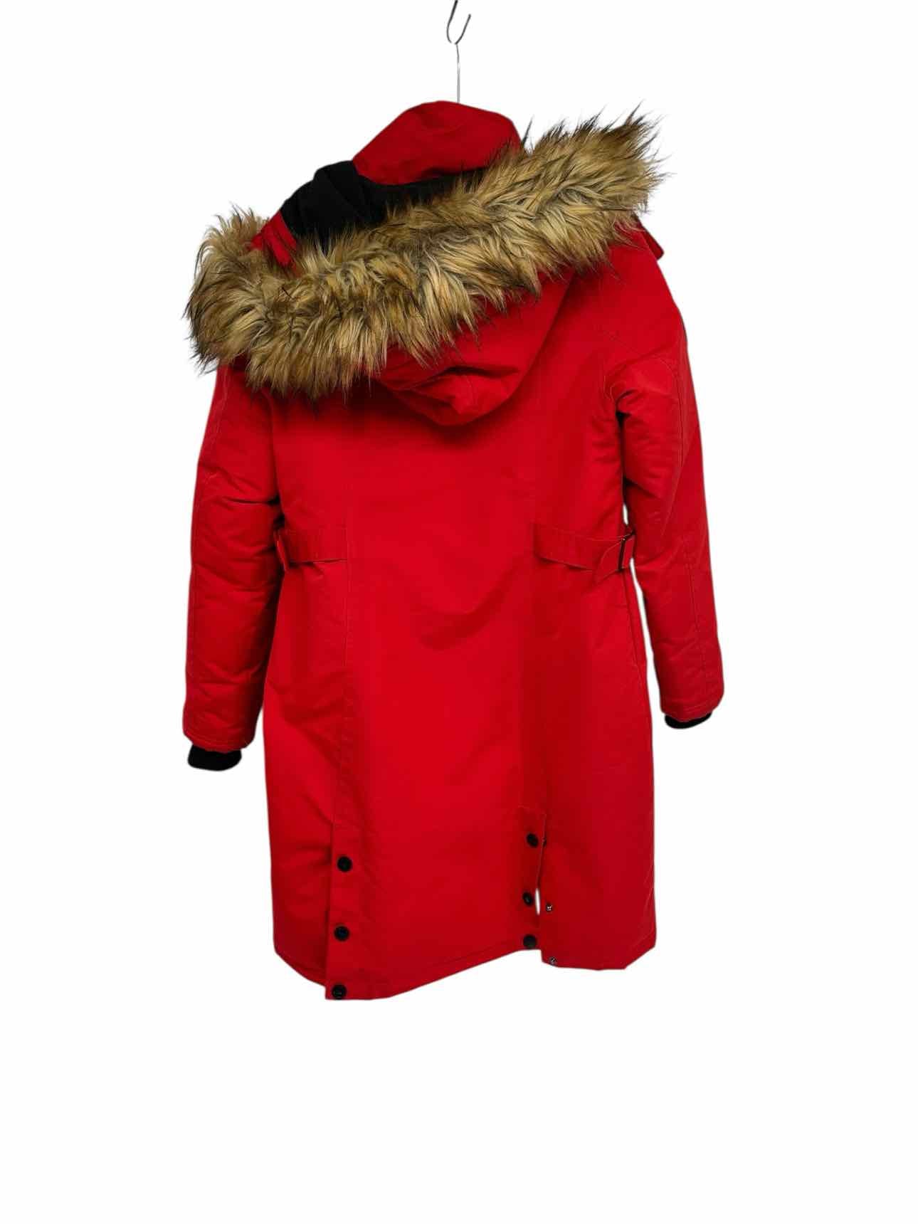 Canada Weather Gear Red Parka Size S