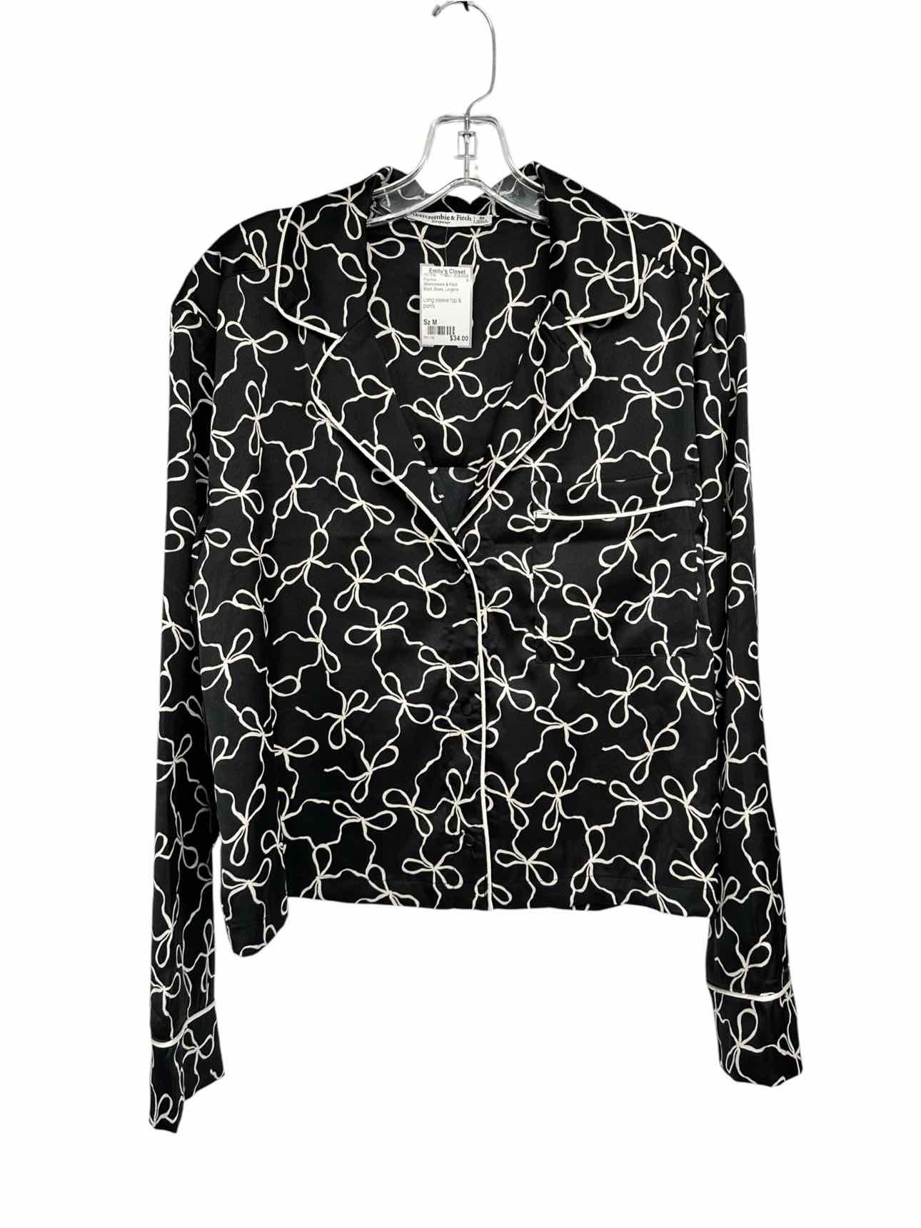 Abercrombie & Fitch Black Size M Pajamas