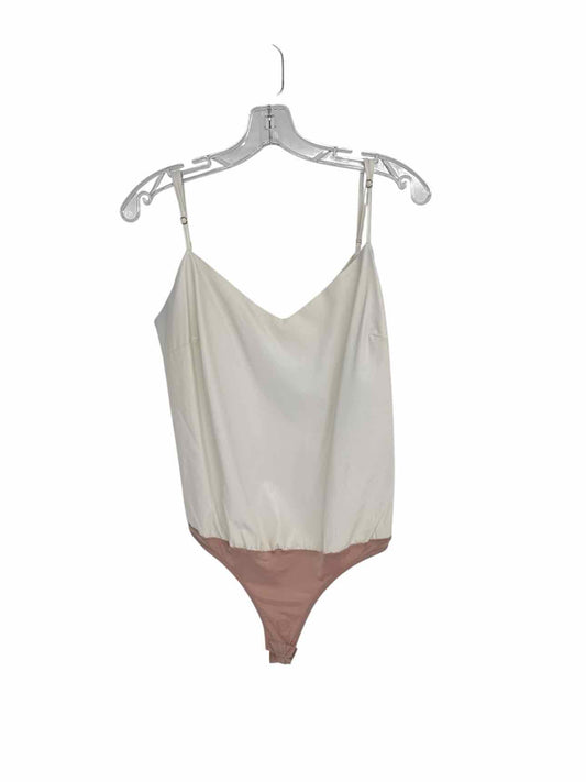 Amanda Uprichard White Size M Bodysuit