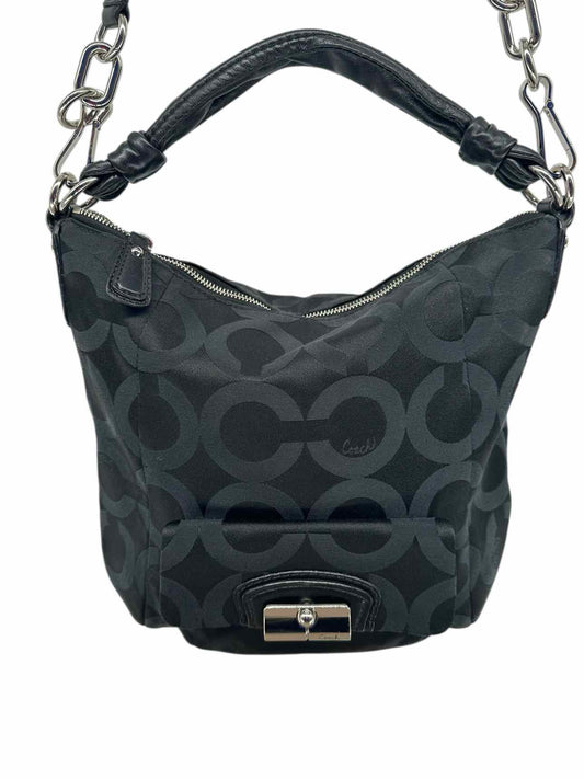 Coach Kristin Op Art Signature Hobo