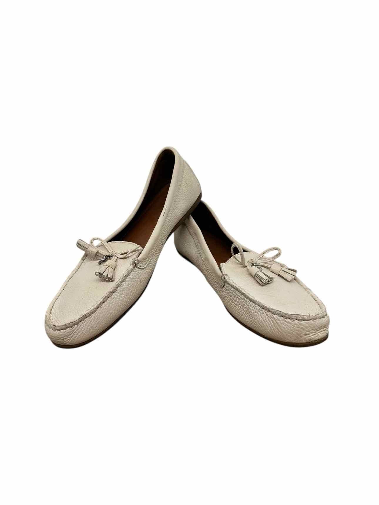 Coach Gia Loafer Off-White Shoe Size 9.5