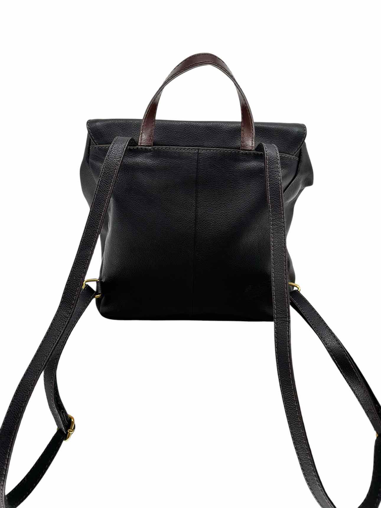 Fossil Claire Backpack Black Leather