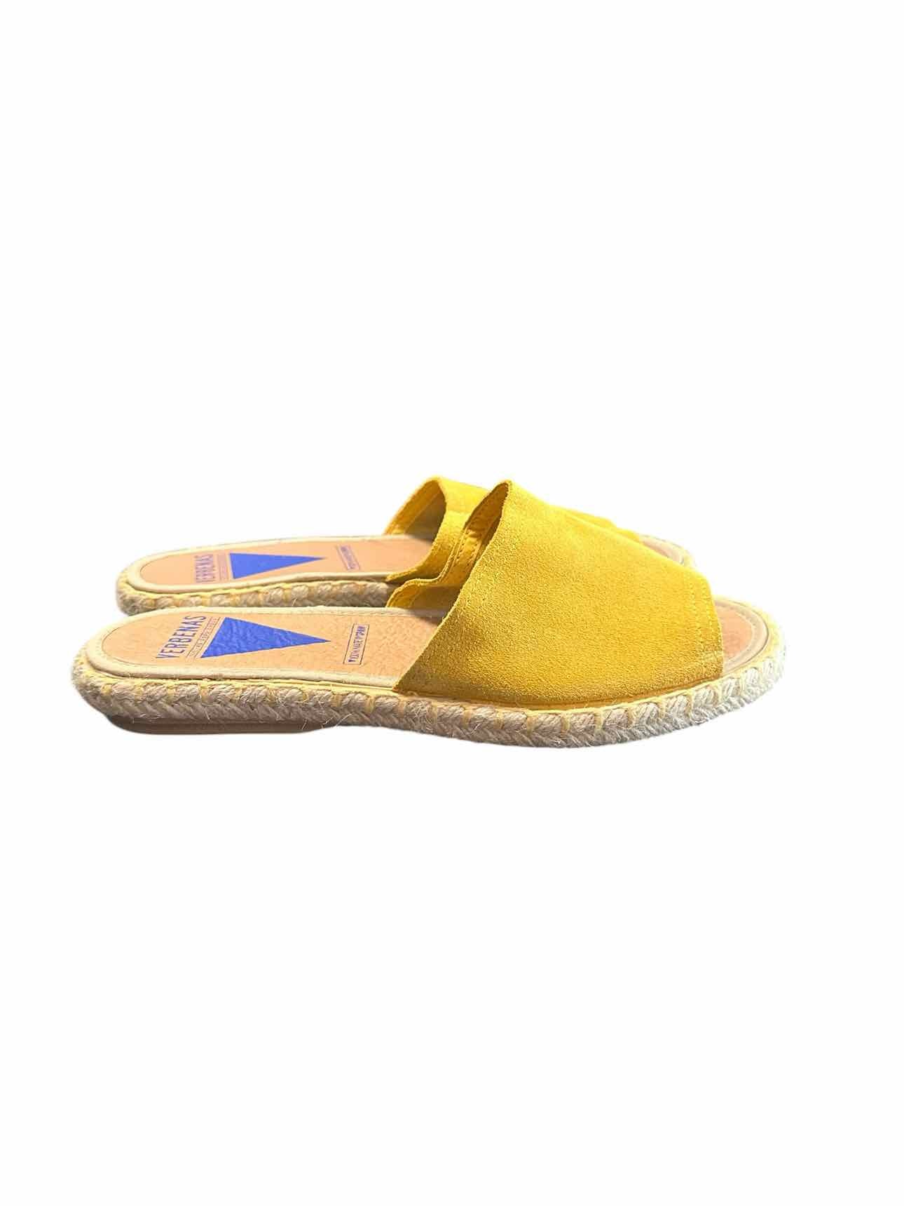 Verbenas Mustard Shoe Size 7 Slides