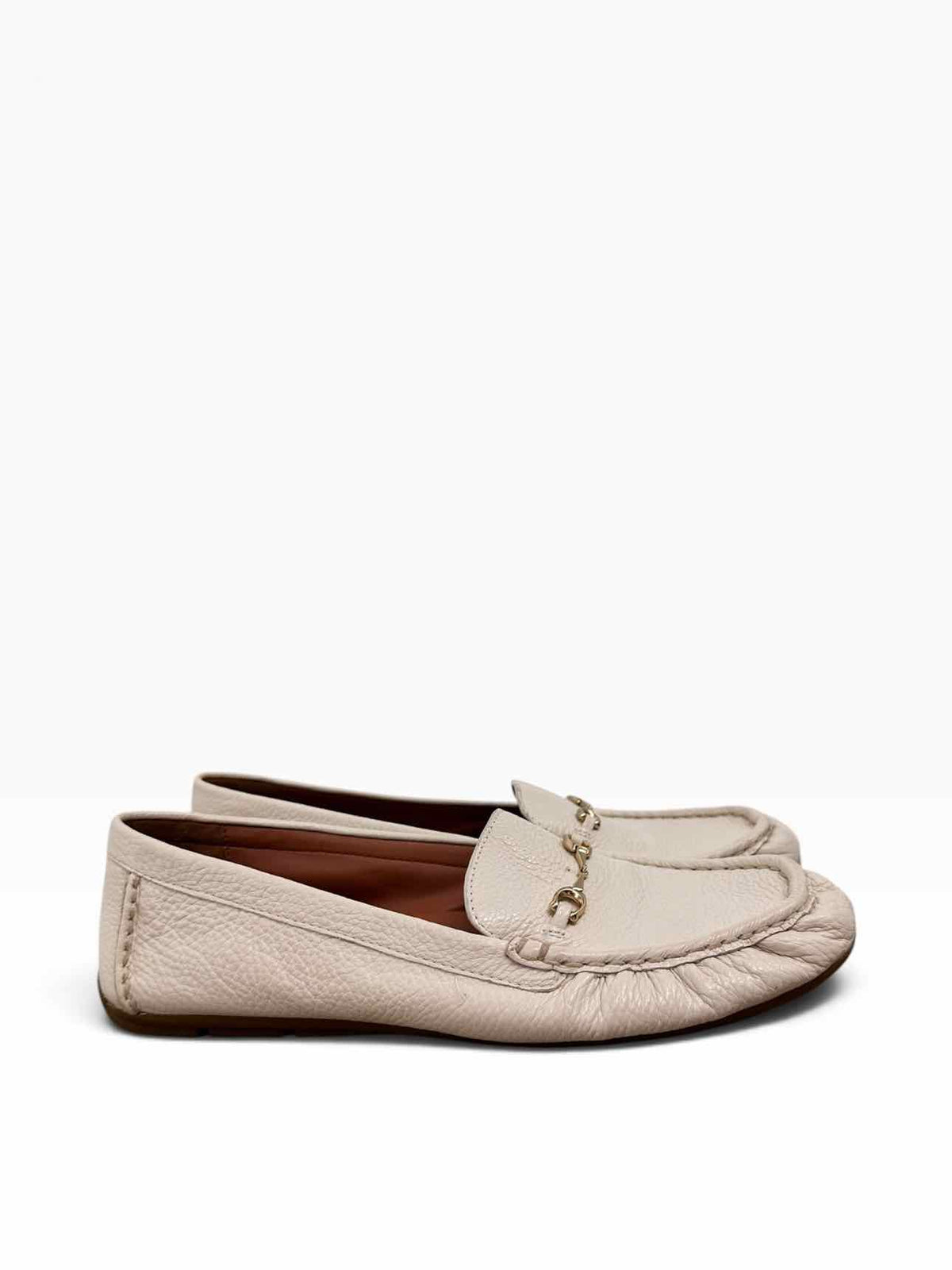 Coach Off-White Loafers Shoe Size 10