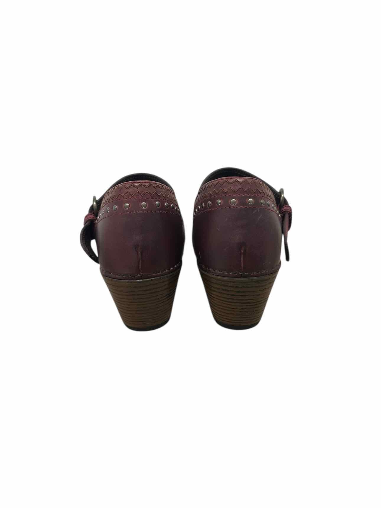 Dansko Makenna Maroon Mary Janes Shoe Size 8 **NEW**