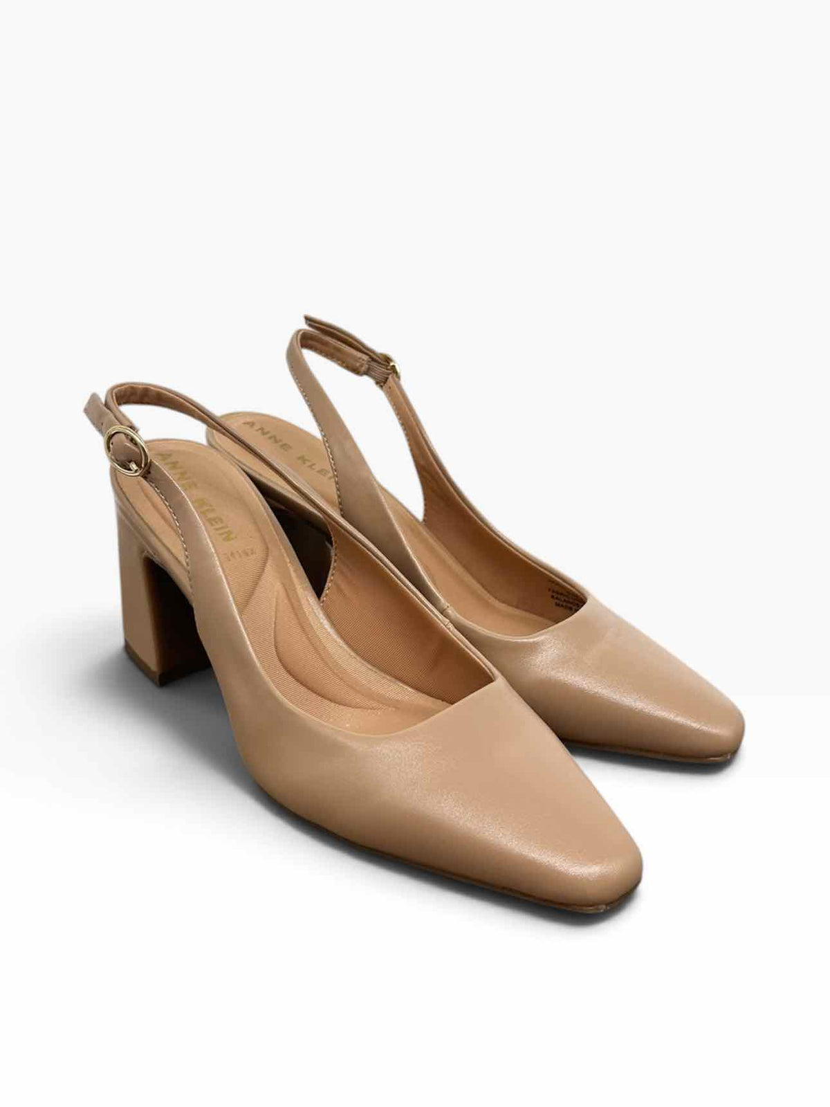 Anne Klein Beige Slingbacks Shoe Size 6.5 **NEW**