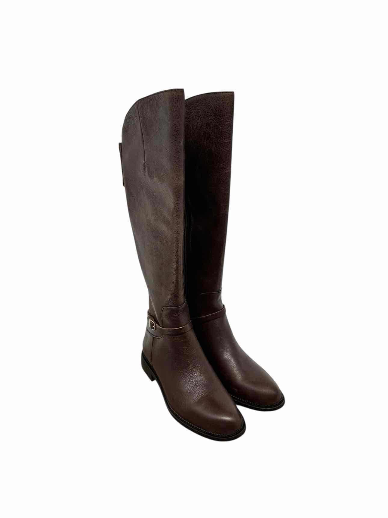 Franco Sorto Haylie Tall Boot Brown Shoe Size 8 **NEW**
