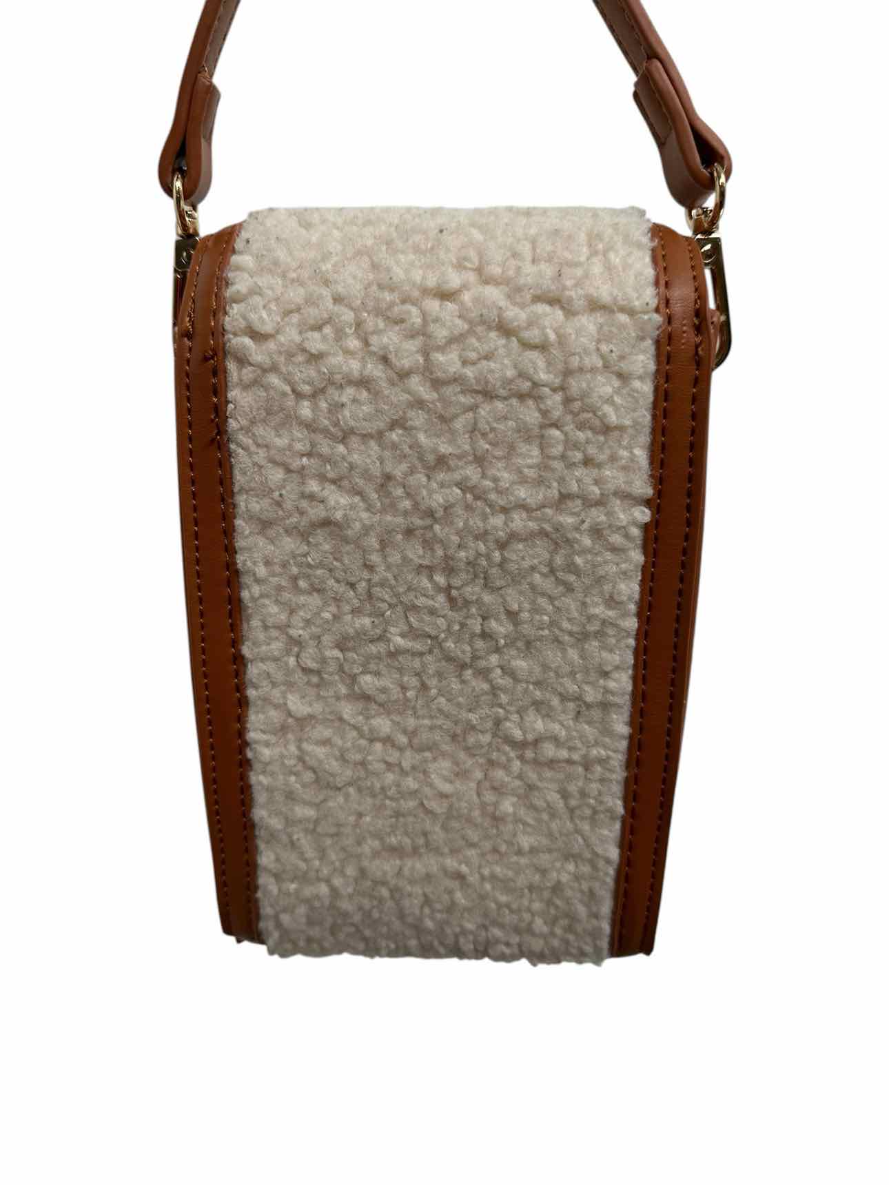 Anthropologie Sherpa Cell Crossbody