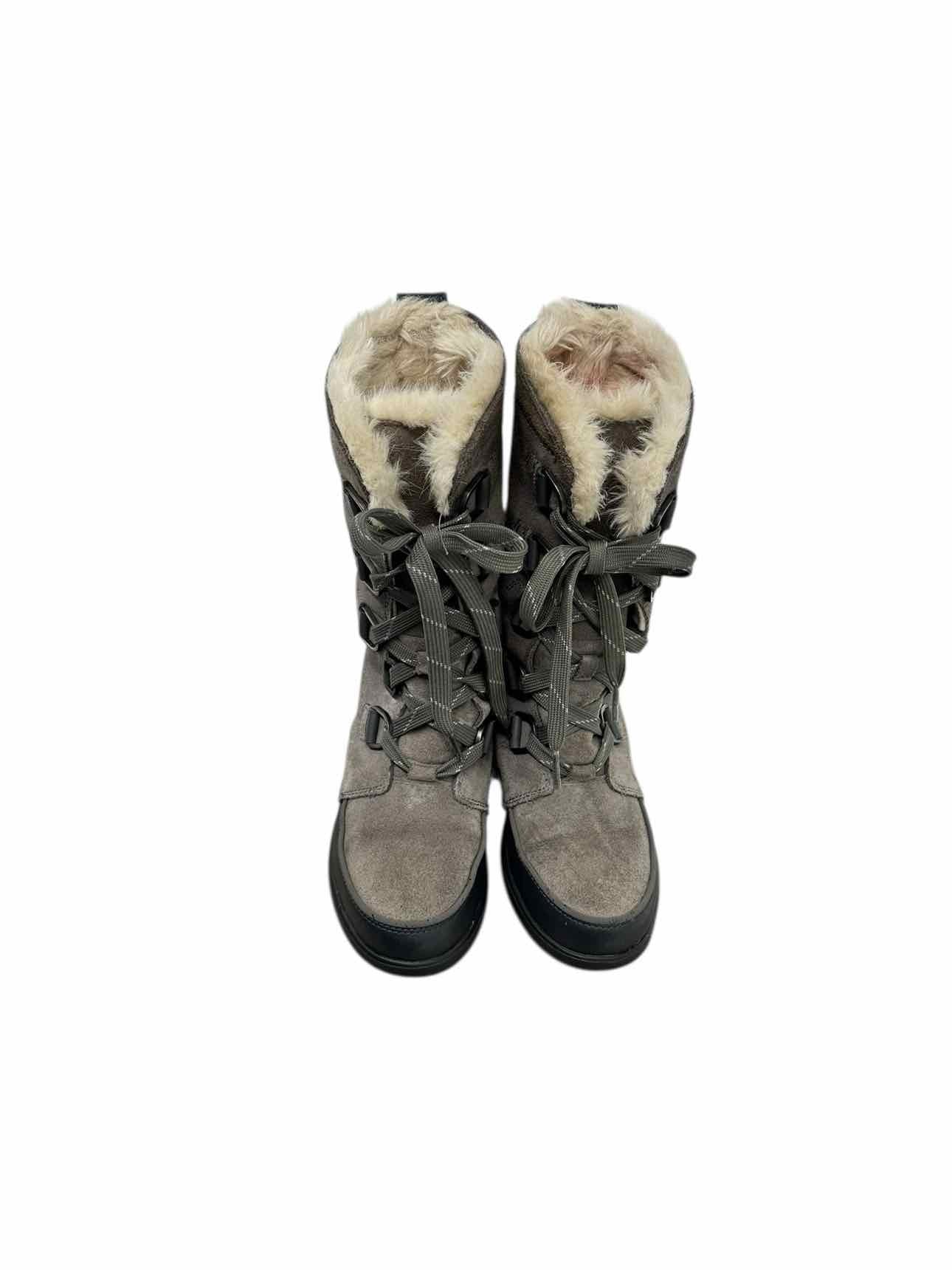 Sorel Tivoli Tall Parc Boots Gray Shoe Size 7.5