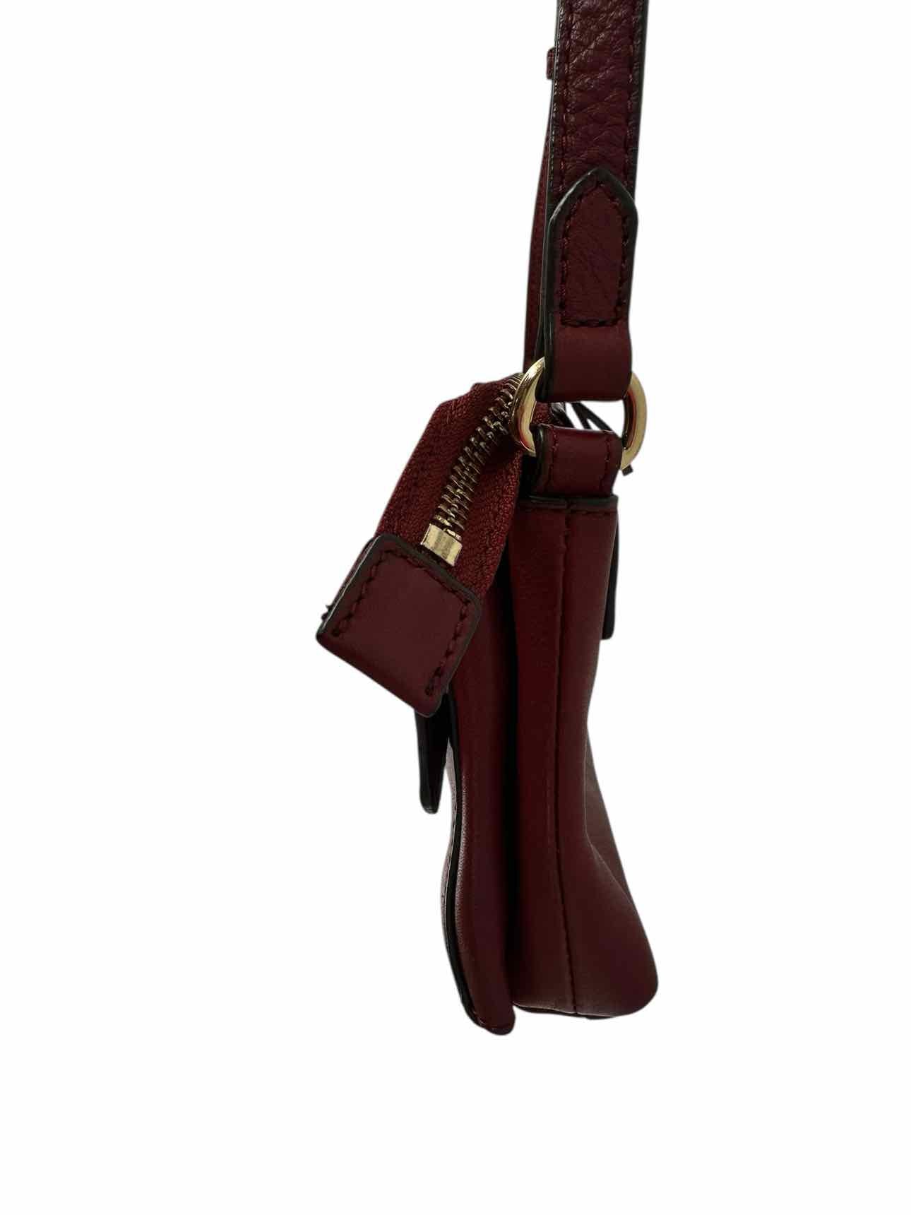 Vince Camuto Red Leather Crossbody