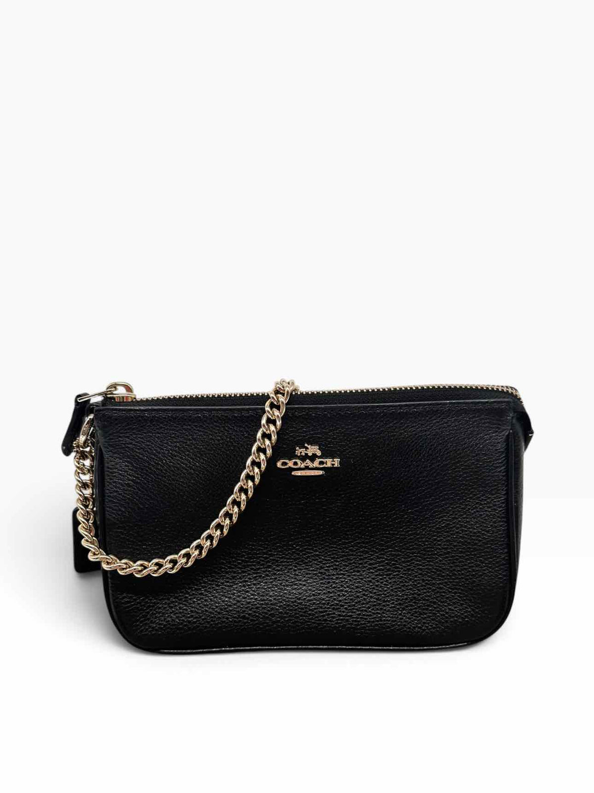 Coach Nolita Black Leather Wristlet