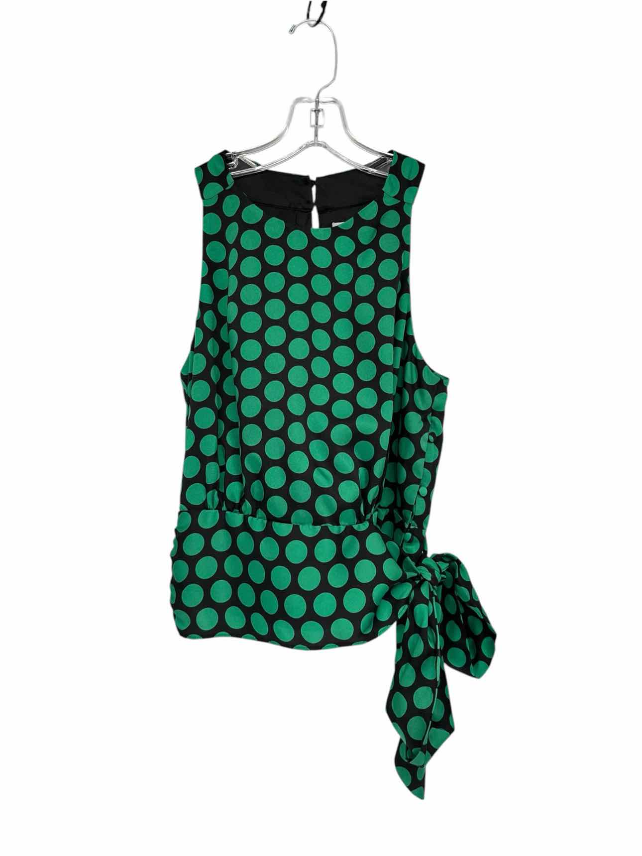 Milly Lauren Top  Green Size 0 Sleeveless Top **NEW**