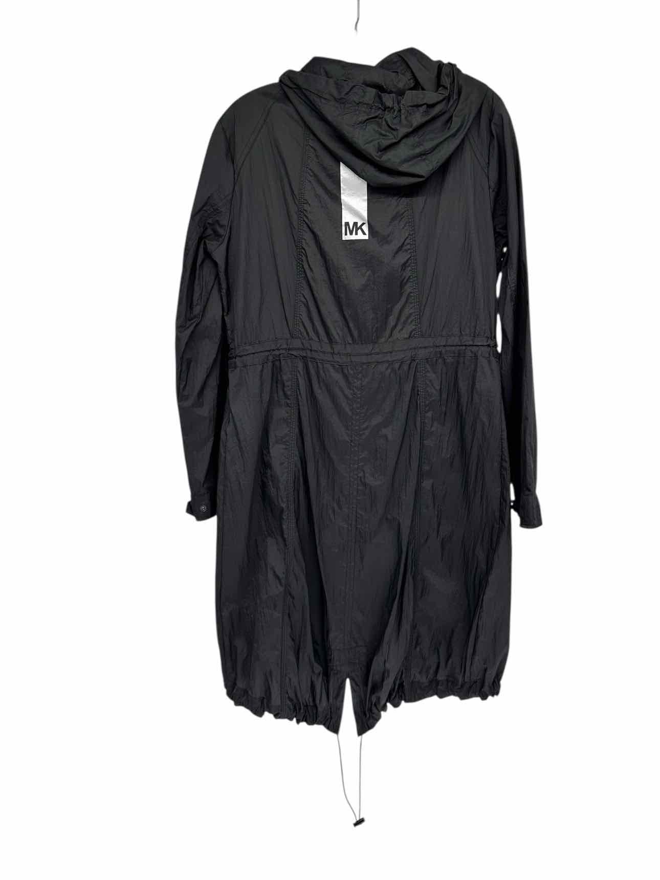 Michael Kors Black Size M Rain Jacket