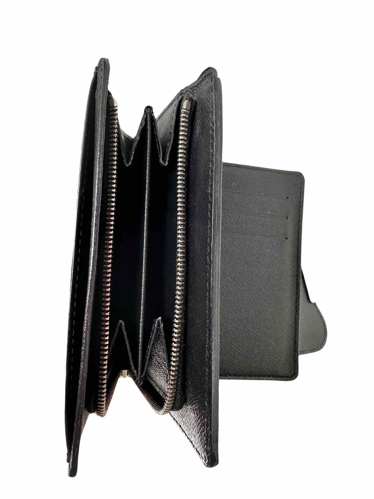 Louis Vuitton Epi Leather Joey Wallet Black Leather