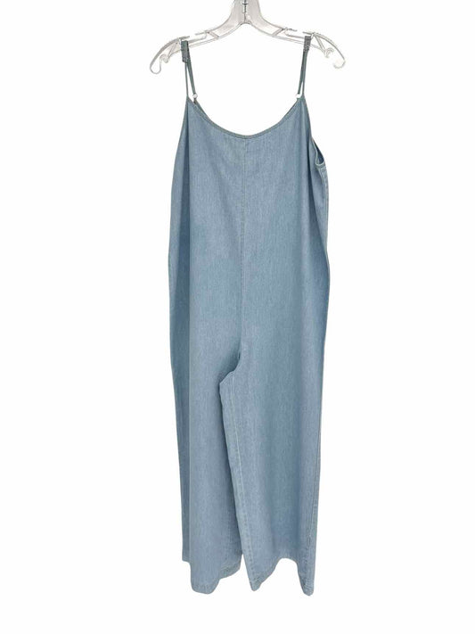 Z Supply Lt. Blue Jumpsuit Size M **NEW**