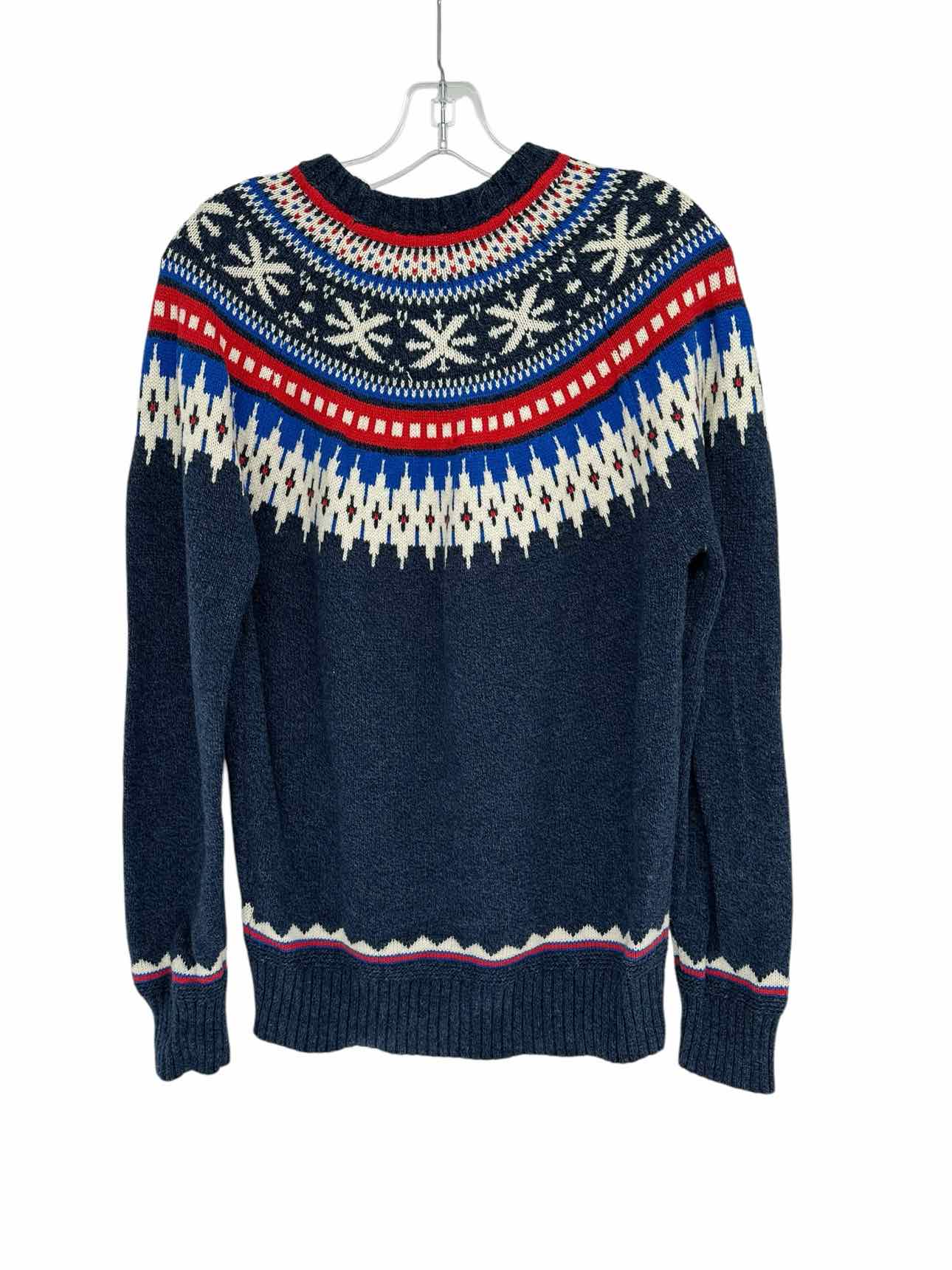 American Eagle Navy Faire Isle Sweater Size S