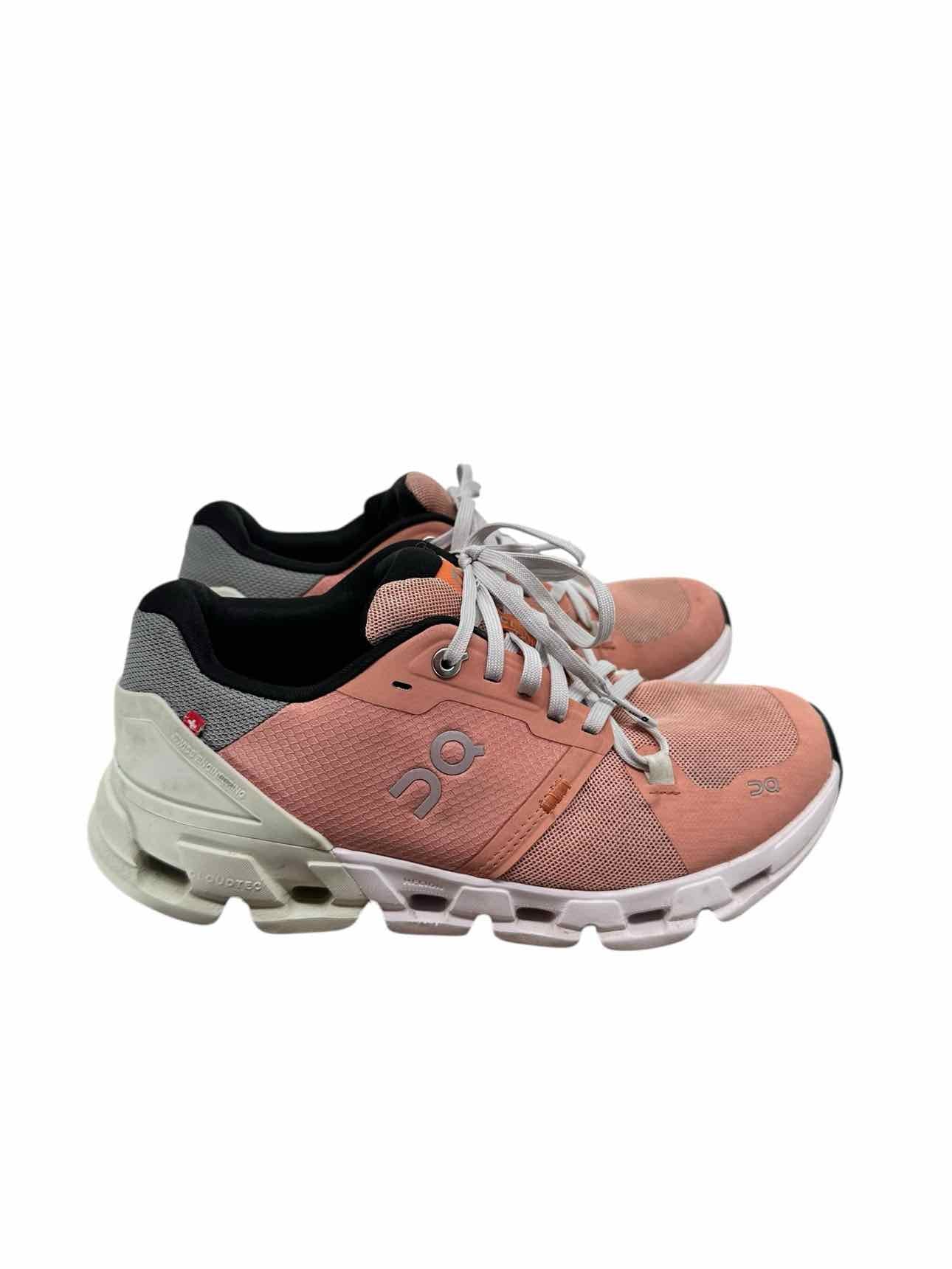 On Cloud Cloudflyer 4 Road Running Shoe Peach Shoe Size 6.5