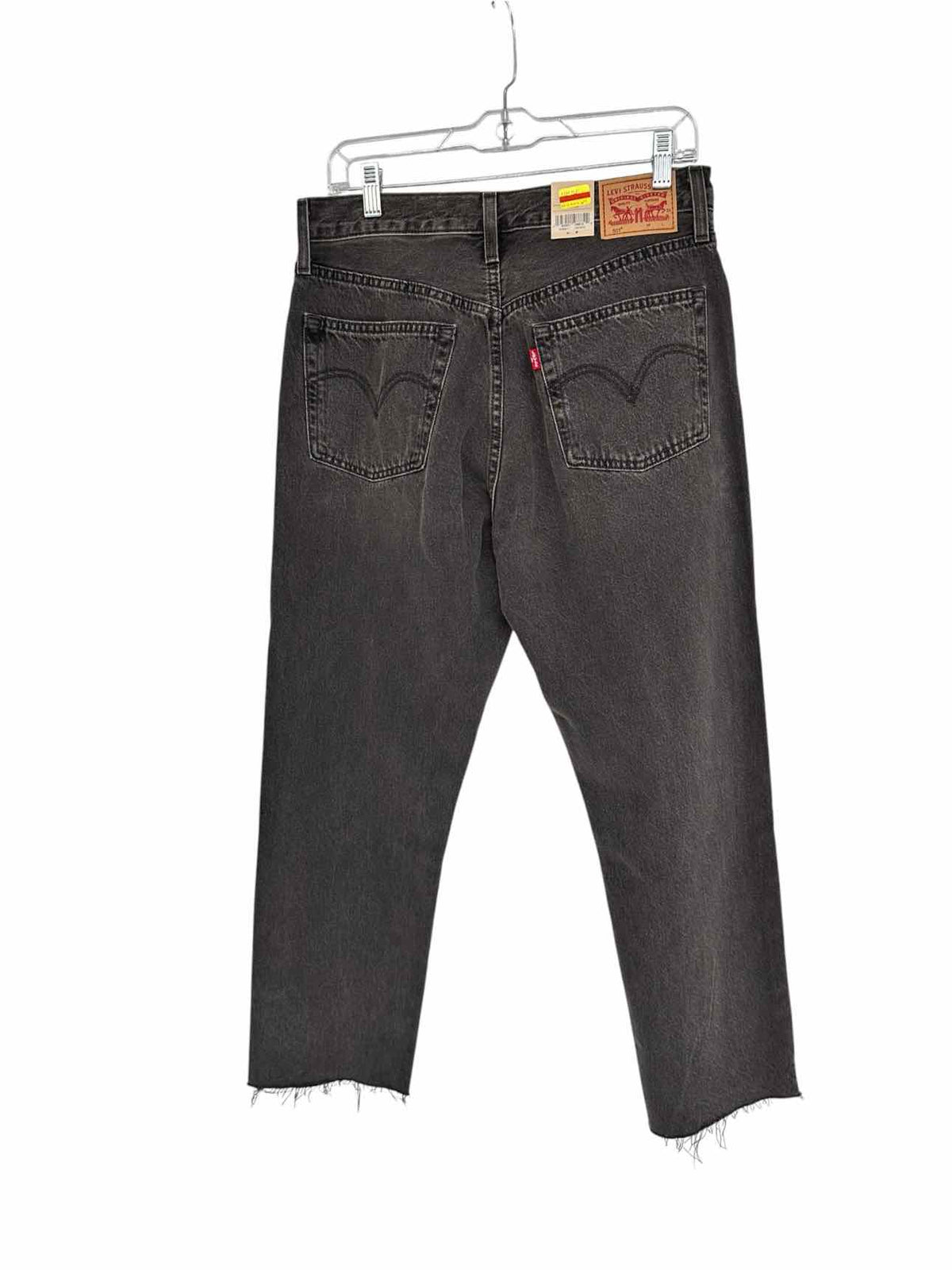 Levi's 501 Original Cropped Black Jeans Size 10 **NEW**