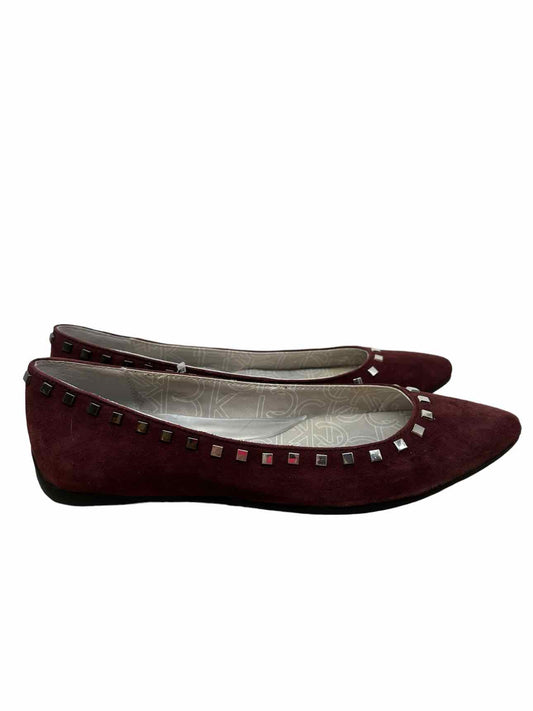 Calvin Klein Burgundy Flats SIZE 8 **NEW**