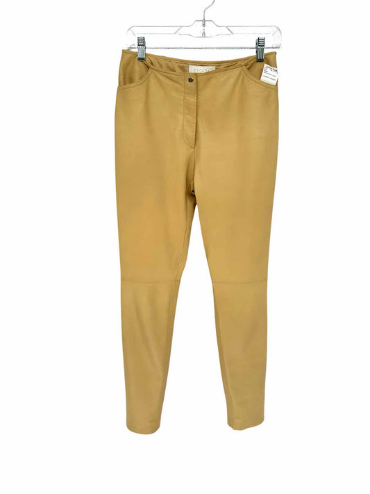 Escada Yellow Size 4 Pants