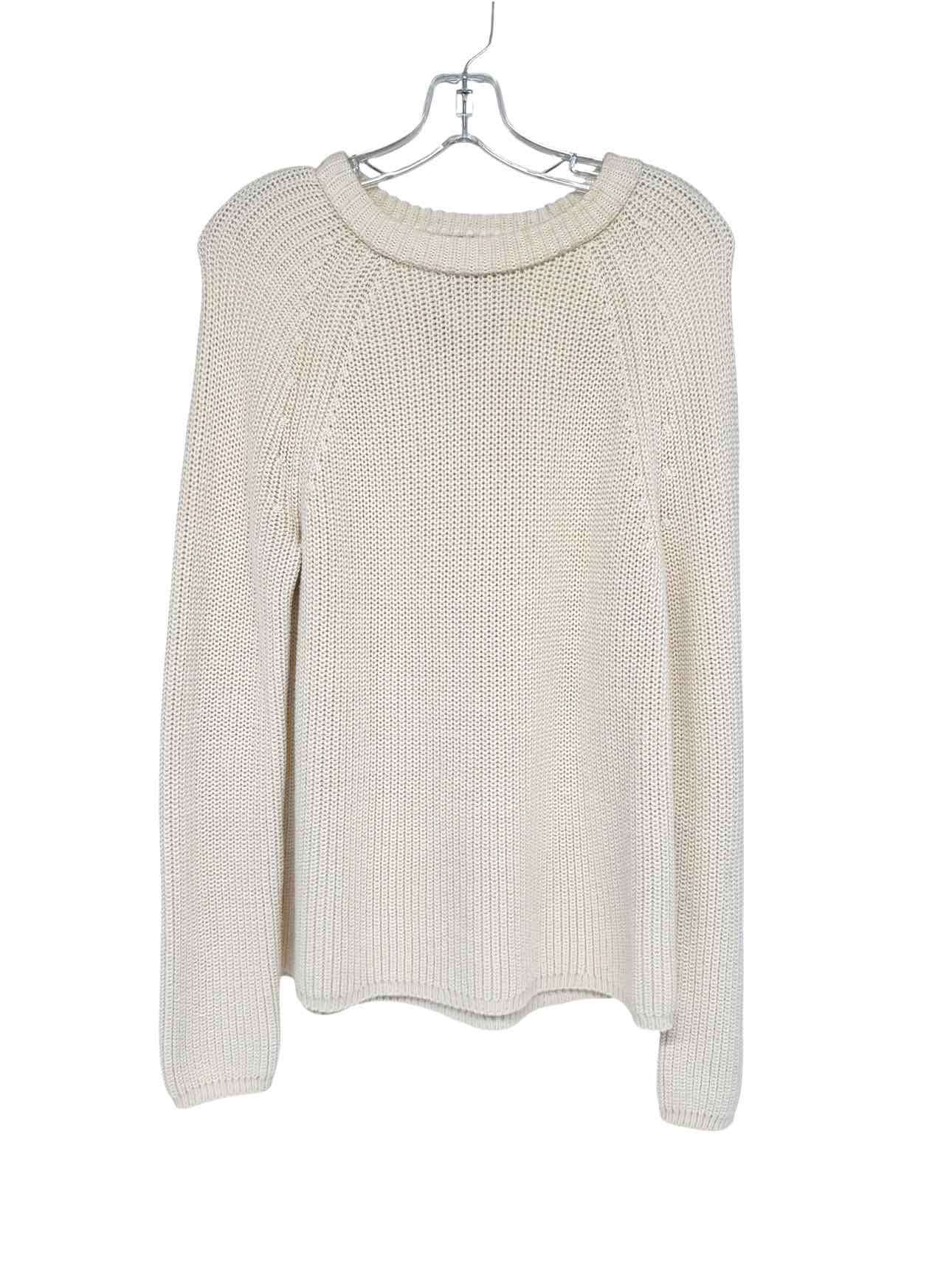 Jenni Kayne Off-white Fisherman Sweater Size S
