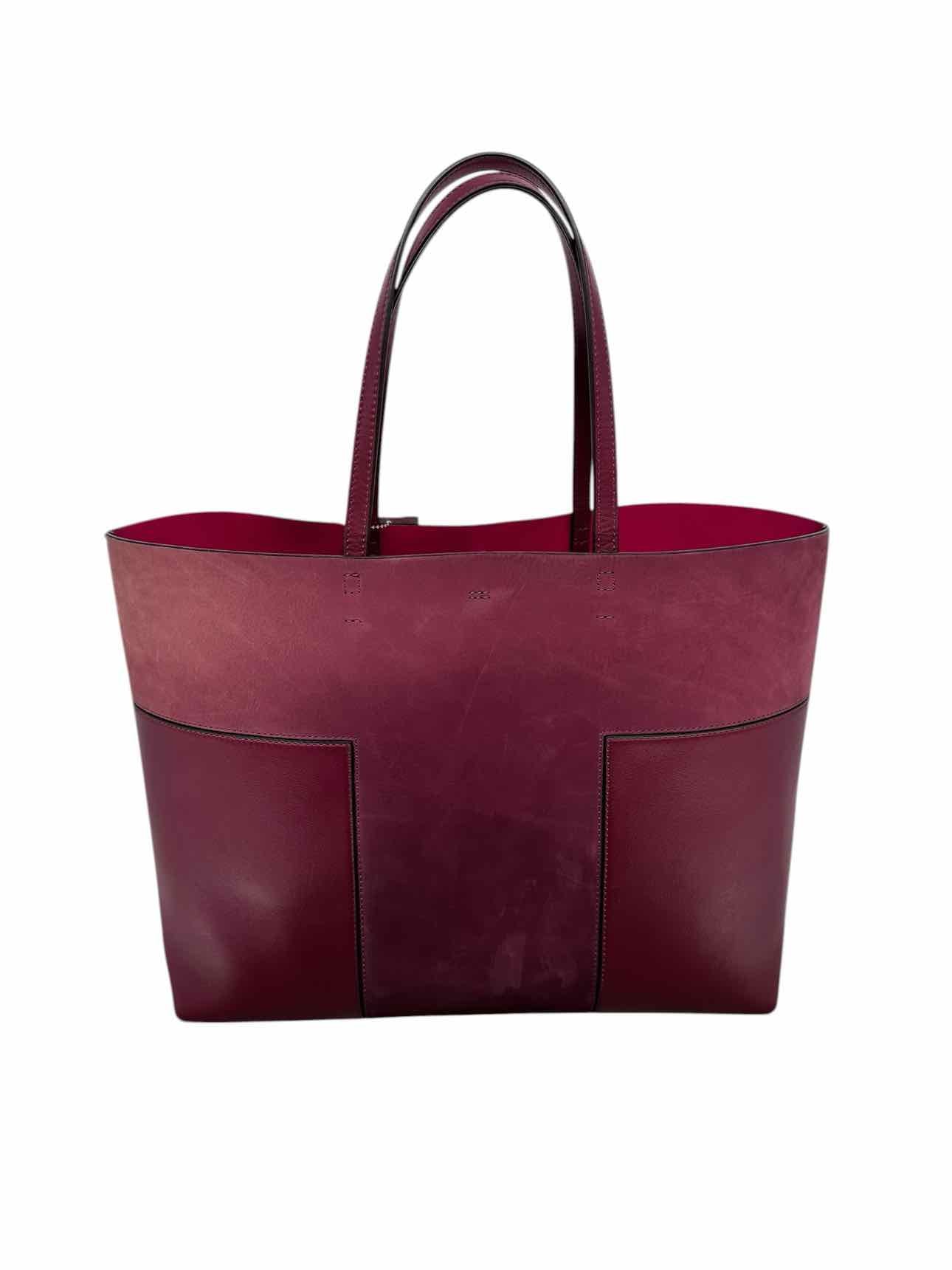 Tory Burch Block-T Tote w/ Removeable Pouch