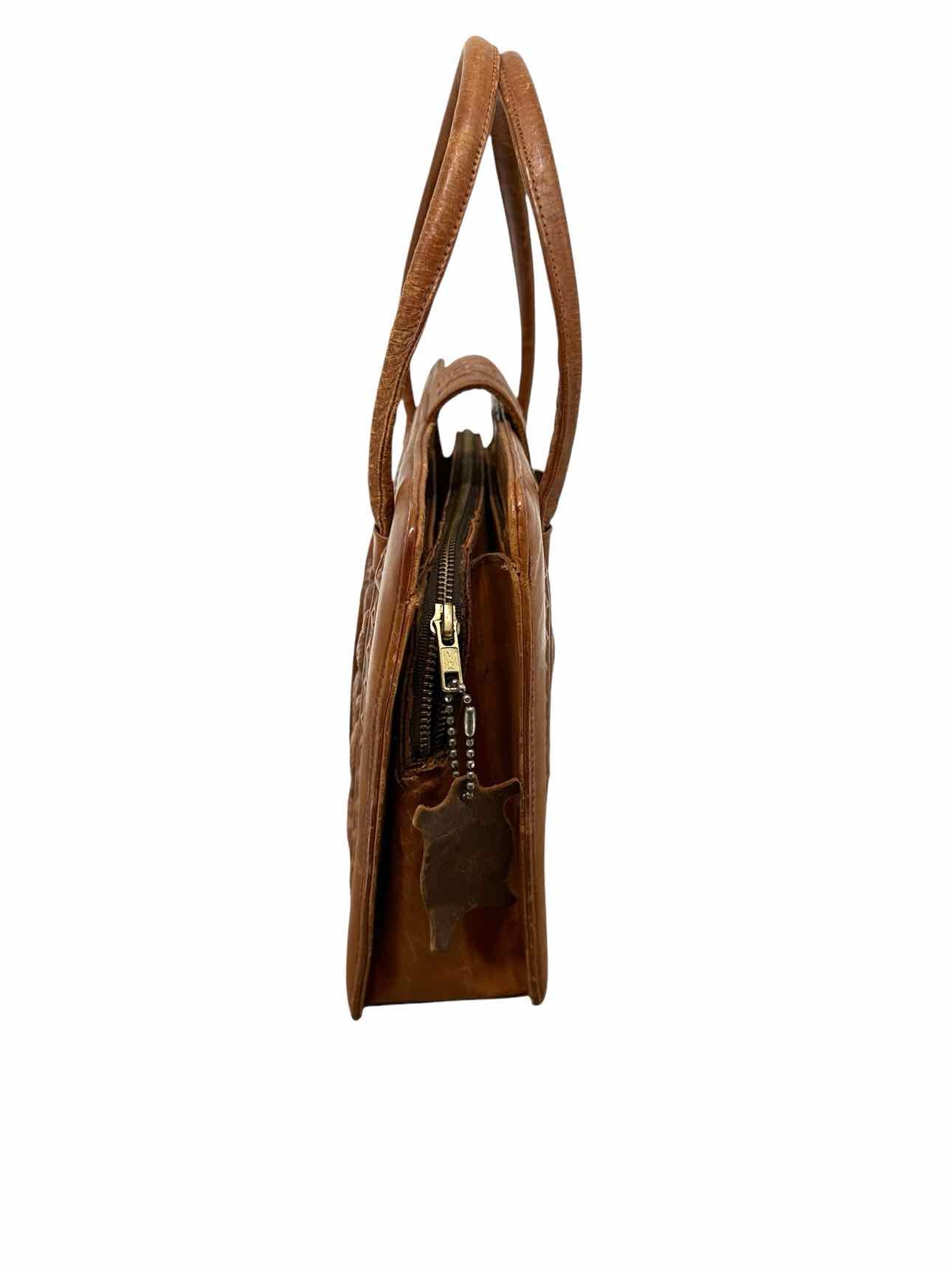 Tan Leather Arm bag