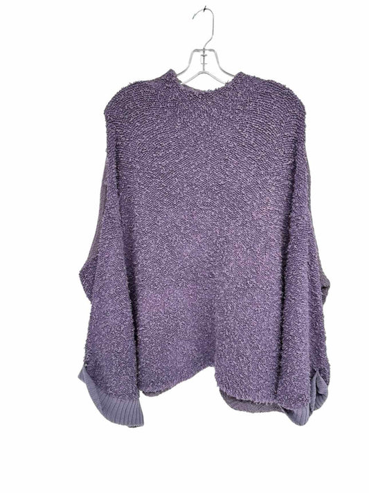 Free People Lavender Cuddle Up Sweater Size S