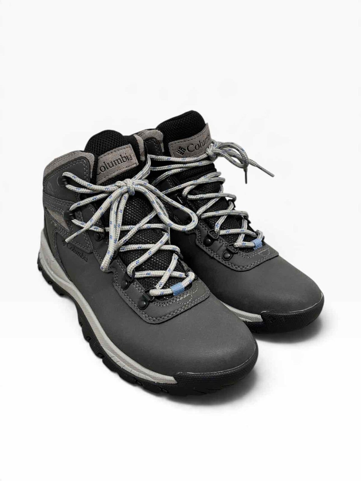 Columbia Newton Ridge Plus Waterproof Hiking Boots Gray Shoe Size 9 **NEW**