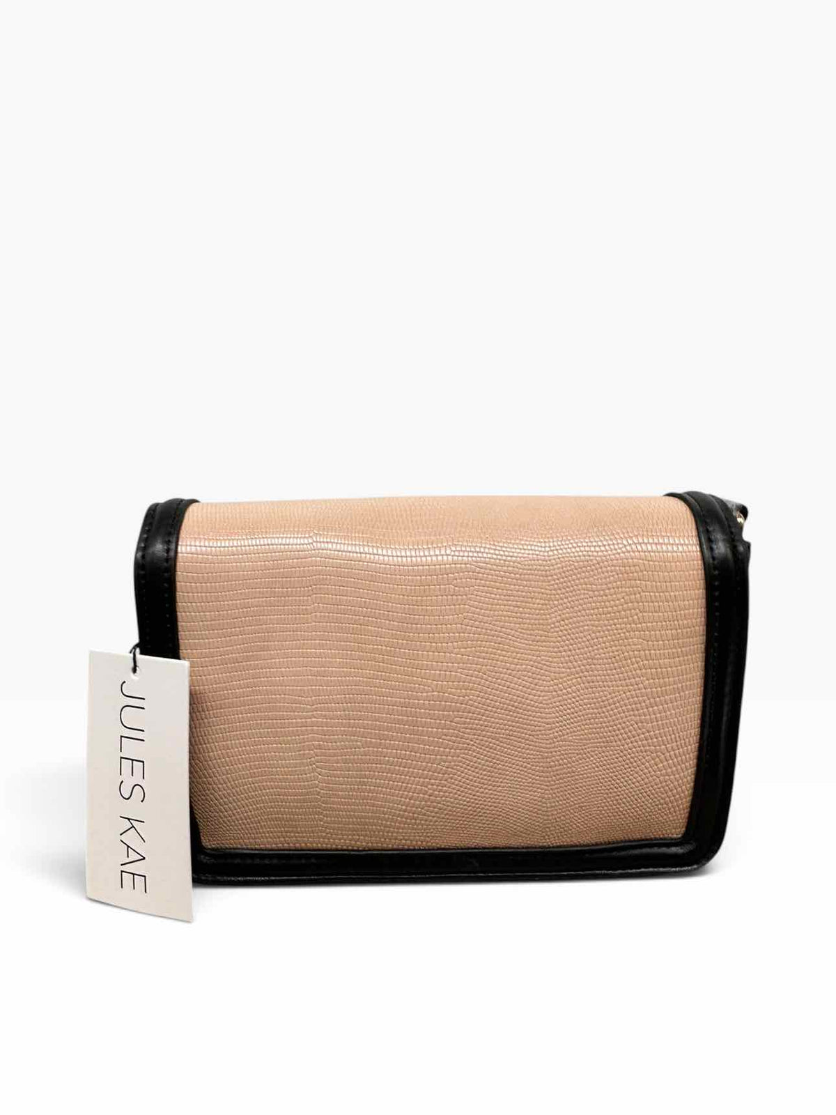 Jules Kae Mia Tan Vegan Leather Satchel **NEW**